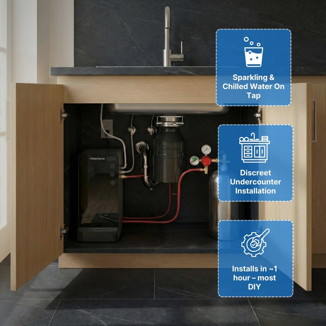 WaterGenie™ Undercounter Sparkling Water System
