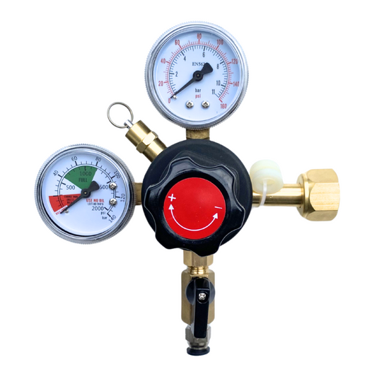 High Pressure CO2 Regulator Valve w/ Adjustment Knob