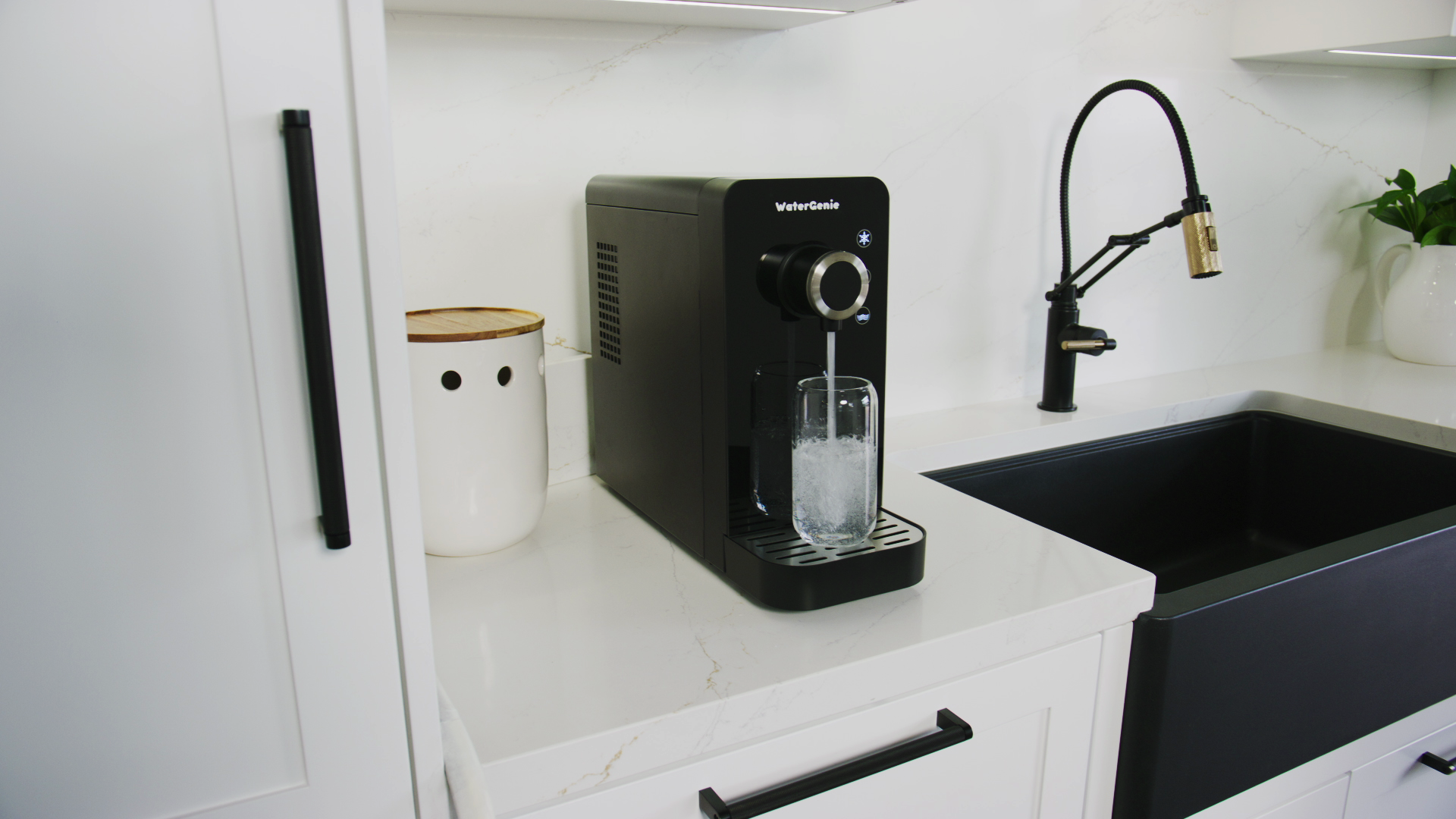 WaterGenie™ Countertop Sparkling Water System